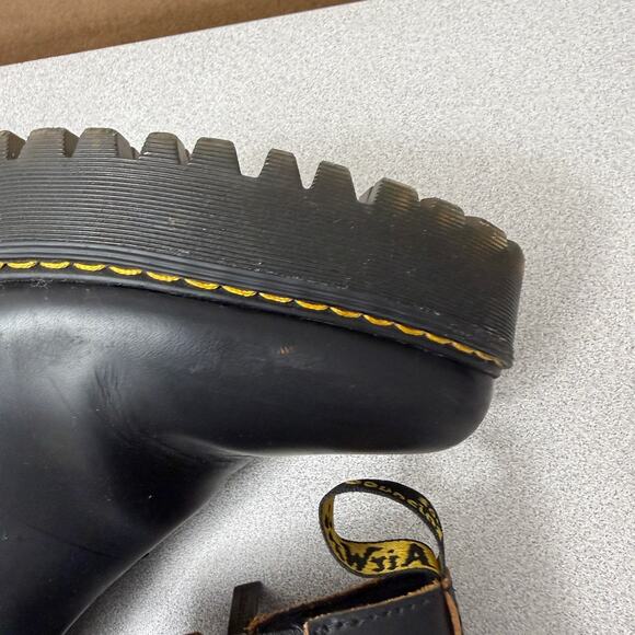 Doc Martens Womens Rometty II Chelsea Boot Black Vintage Smooth Size 10 - Picture 15 of 16